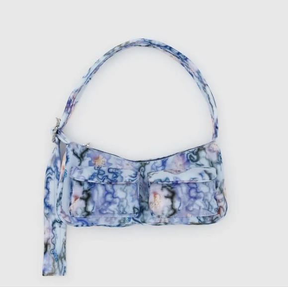 BAGGU Handbags - BAGGU Collina Strada's Blue Thorn Cargo Shoulder Bag